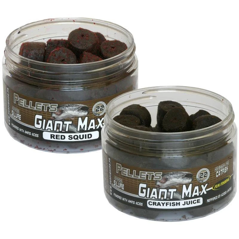 PELLETS FUN FISHING GAMME GIANT MAX SPECIAL SILURE 3 PELLETS FUN FISHING GAMME GIANT MAX SPECIAL SILURE