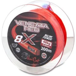 TRESSE UNICAT VENCATA RED 8X - 200M